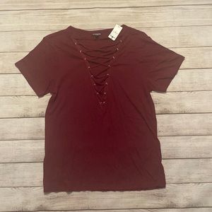 Express Shortsleeve Top NWT